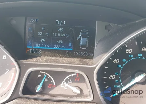 2014 Ford Escape Se из США, поврежденный, VIN 1FMCU9G91EUB43044